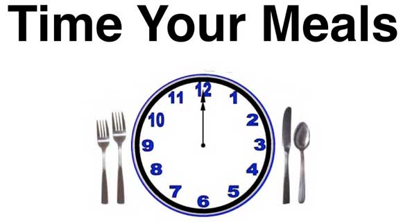 Time your meals