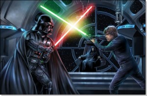 luke vs vader